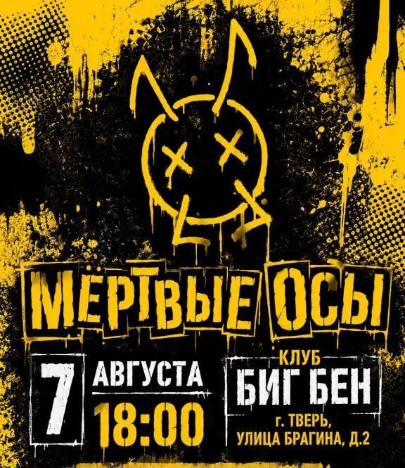 Концерт МЕРТВЫЕ ОСЫ
