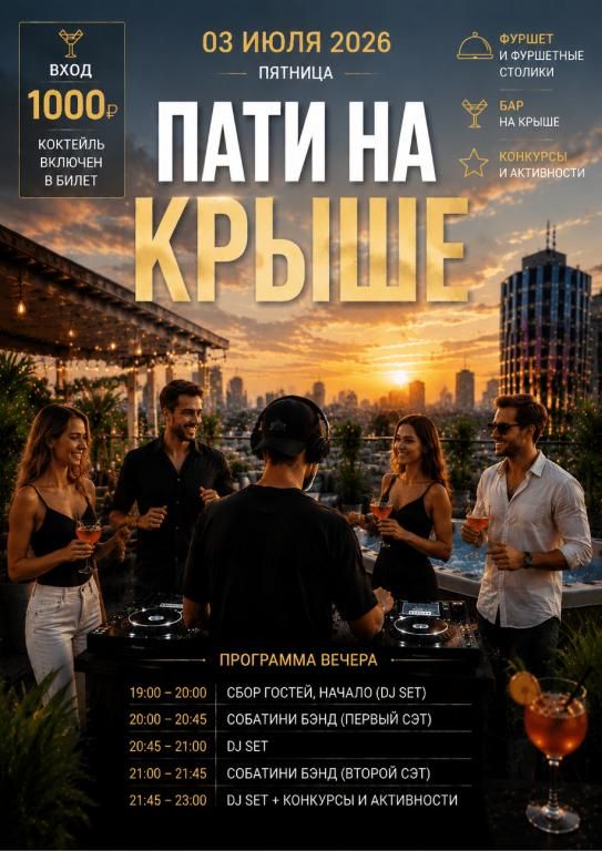 ПАТИ НА КРЫШЕ