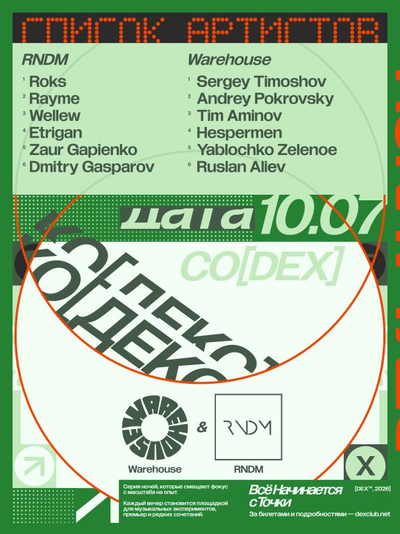 КО-ДЕКС: WAREHOUSE + RNDM