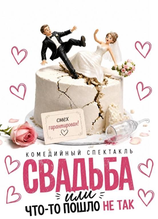 СВАДЬБА  ИЛИ ЧТО-ТО ПОШЛО НЕ ТАК - комедийный спектакль
