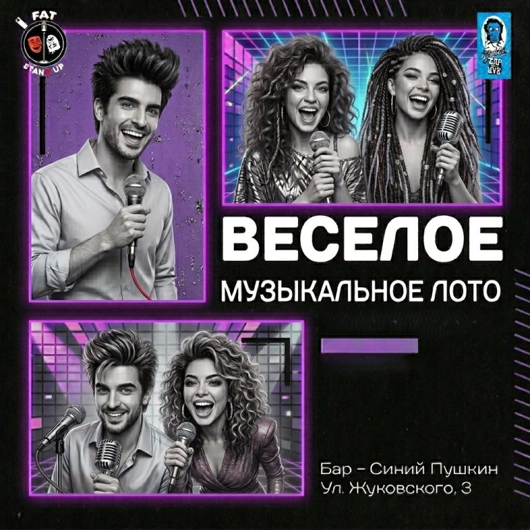 🎧Веселое музыкальное лото