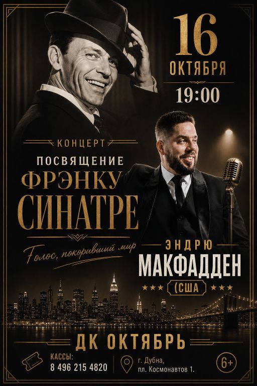 Эндрю МакФадден (США) — посвящение Фрэнку Синатре!