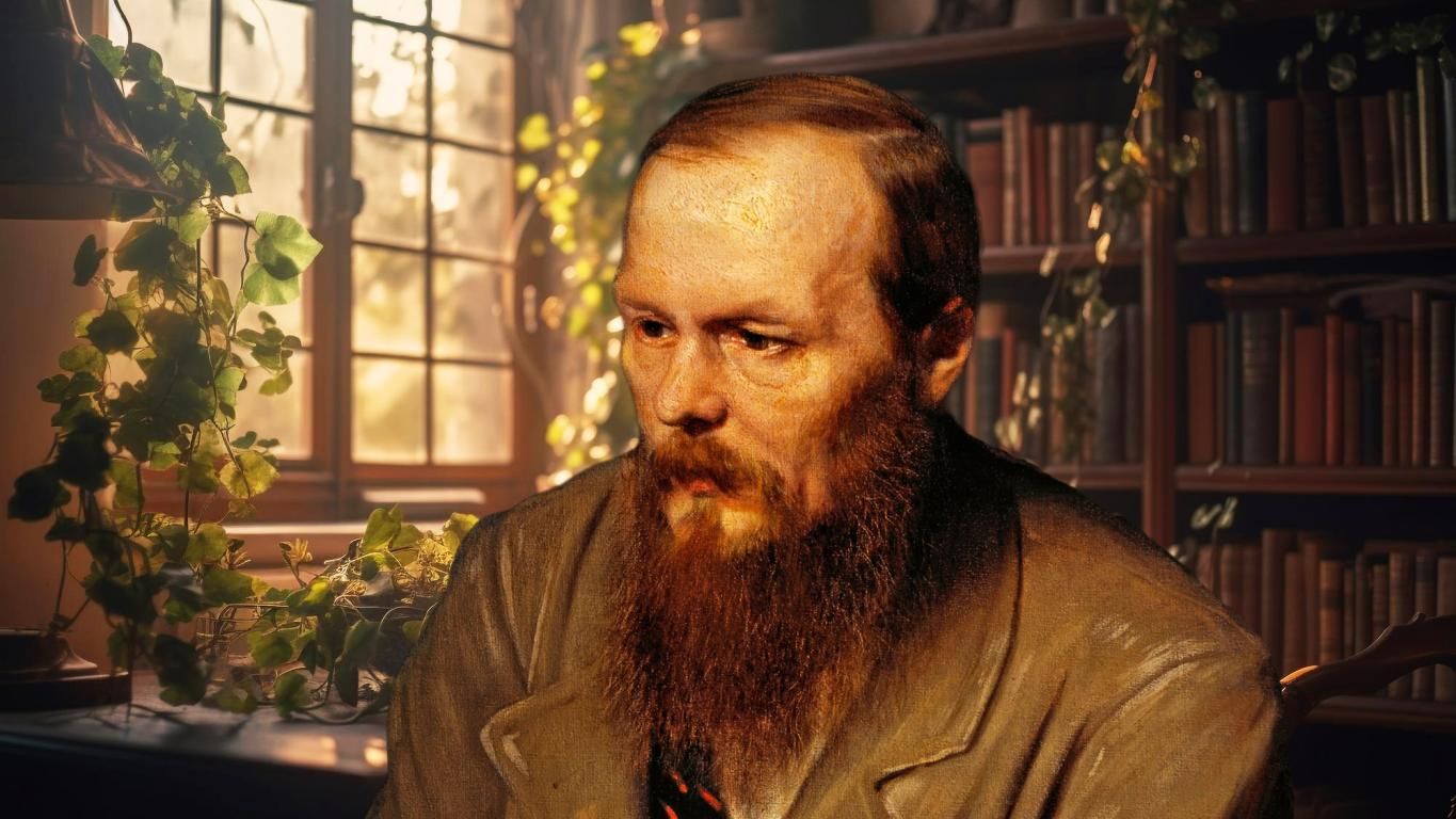 Ужин по-достоевски при свечах
