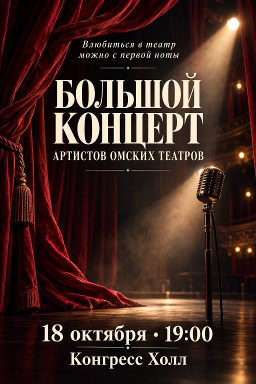 🎭 Влюбиться в театр можно с первой ноты.