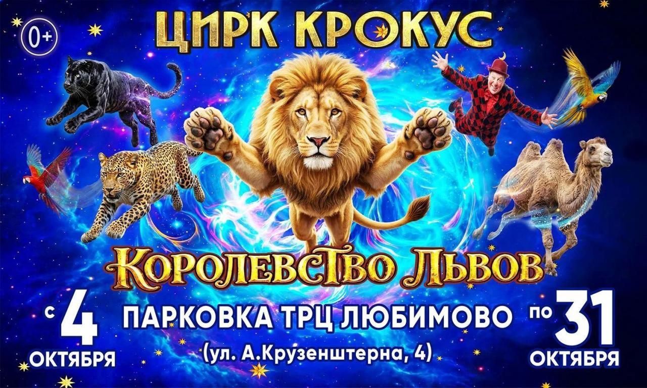 Цирк Крокус Краснодар ТРЦ Любимово