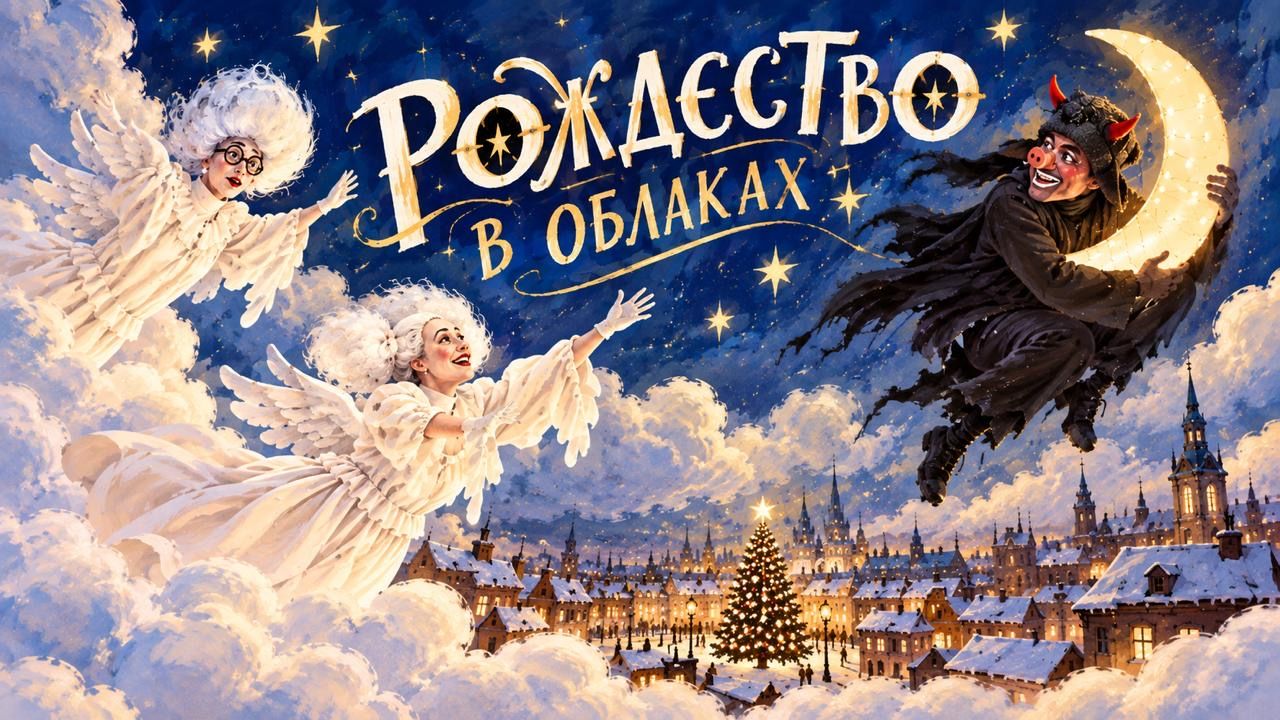 Спектакль «РОЖДЕСТВО В ОБЛАКАХ» | Интерактивная сказка