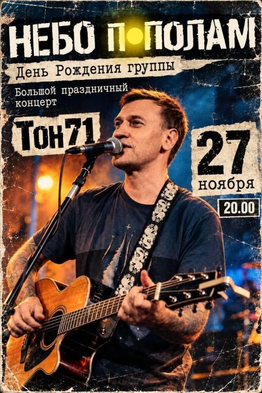 Концерт НЕБО ПОПОЛАМ
