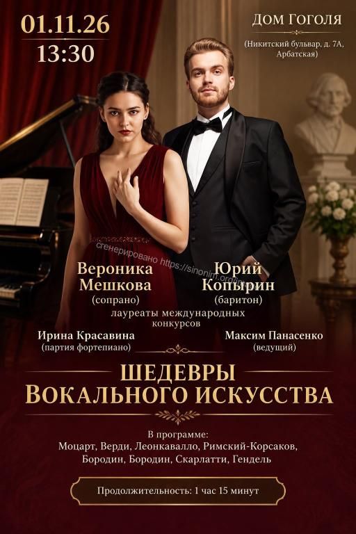 Шедевры вокального искусства
