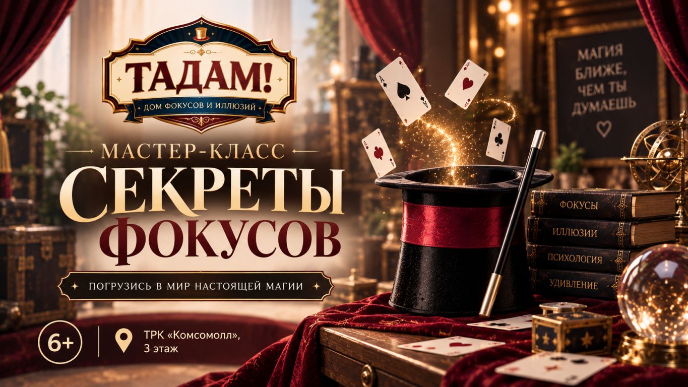 Мастер-класс "Секреты фокусов"