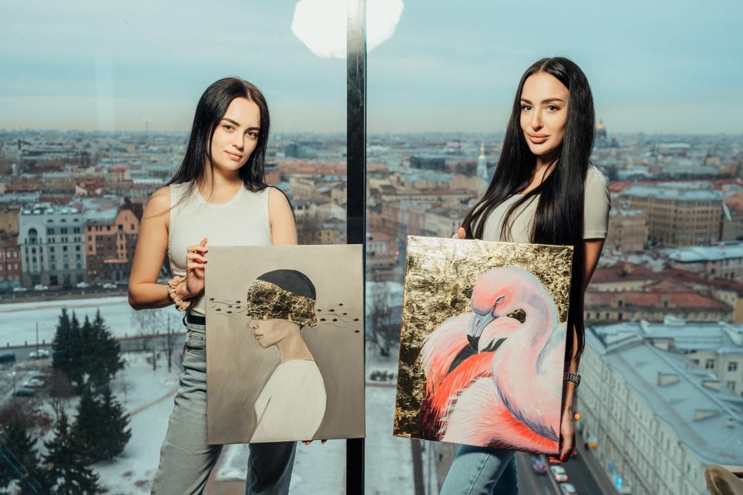 Арт-вечеринка  Artvibes. Рисуем акрилом на холсте с видом на Исакий
