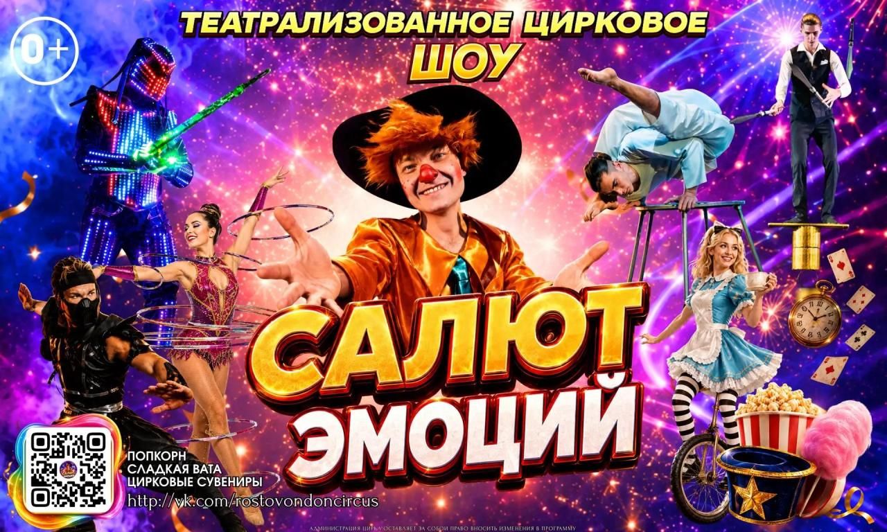 Цирк "Салют Эмоций" в Майме