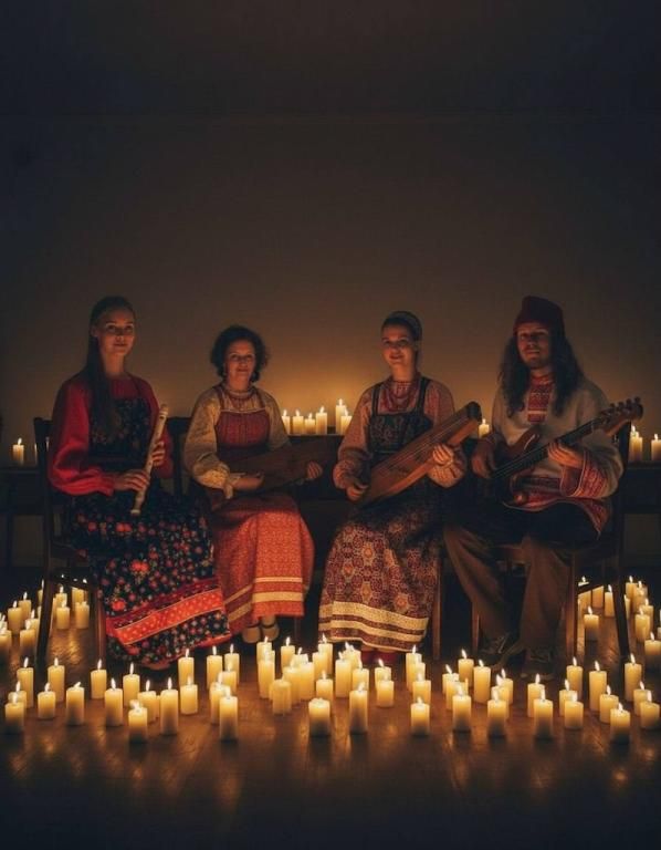 Фолк-концерт при свечах в старинном особняке