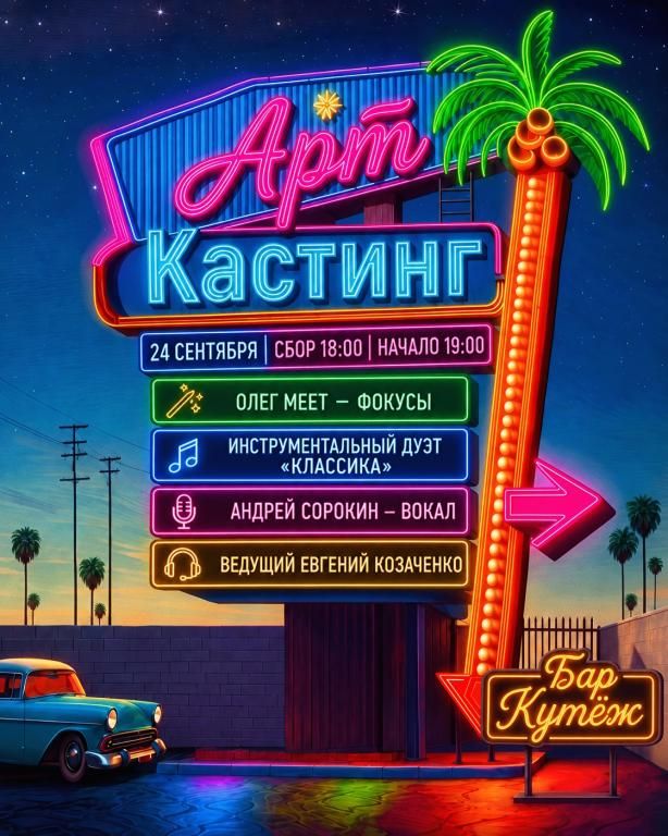Концертная программа проекта АРТ-Кастинг
