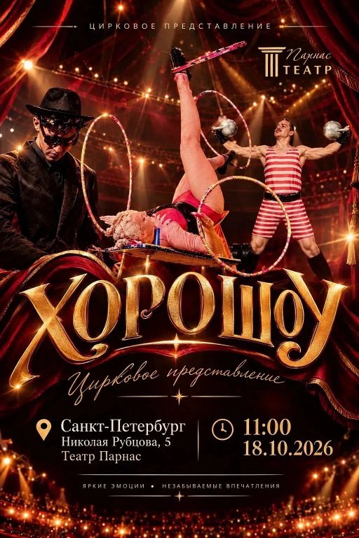 Цирковое представление Хорошоу