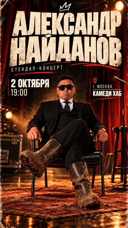 Стендап концерт Александра Найданова
