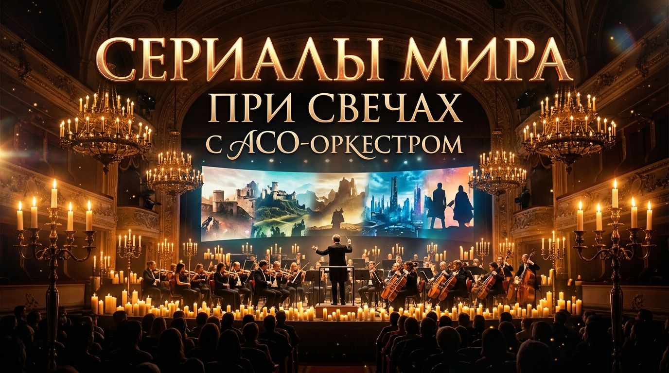 Сериалы мира при свечах с АСО-оркестром. Премьера!